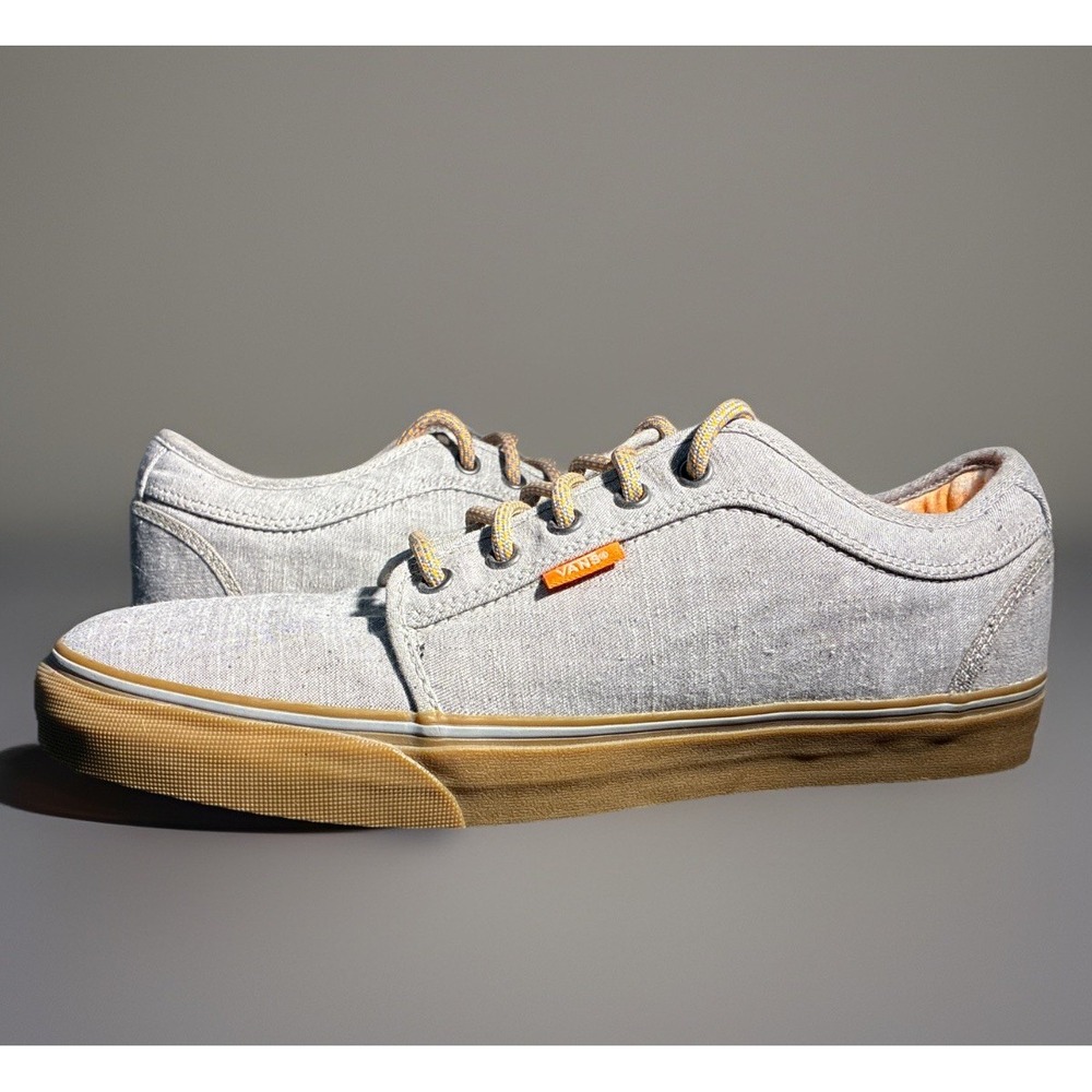 VANS Pro Low Top Ultra Cush Skate Shoes Mens 11 | Grey Canvas | Rare Vans